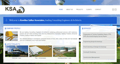 Desktop Screenshot of ksa-india.com